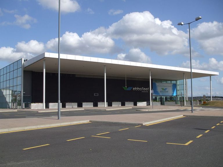 Ebbsfleet International station, Kent. By Sunil060902 (Own work) [CC-BY-SA-3.0 or GFDL], via Wikimedia Commons