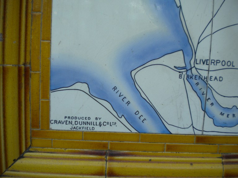 Detail of North Eastern Railway Map. © Paul Wright 2013 (used with permission)