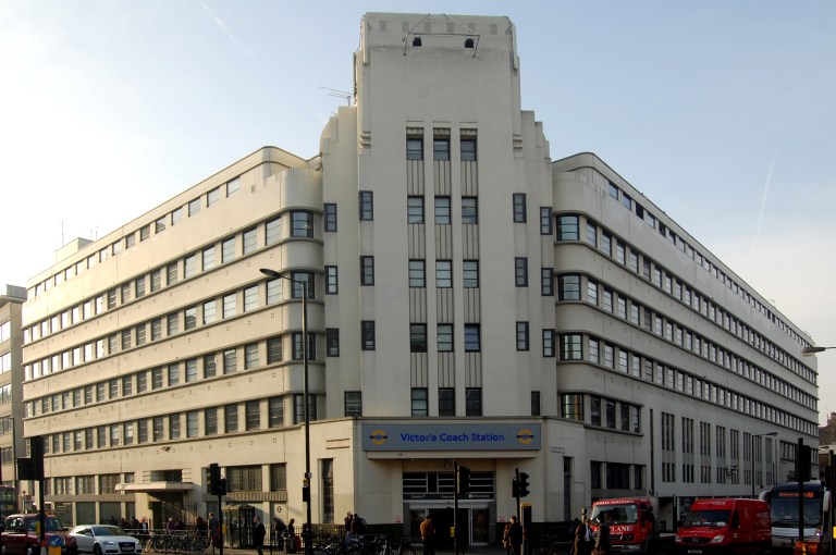 Victoria Coach Station, December 2013. By Daniel Wright [CC BY-NC-BD 2.0] at this flickr page