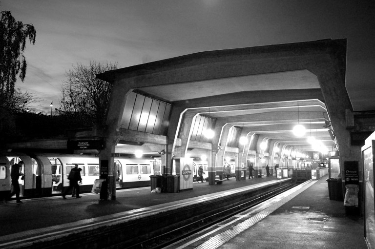 The trainshed at Cockfosters. By Daniel Wright [CC BY-NC-ND 2.0]