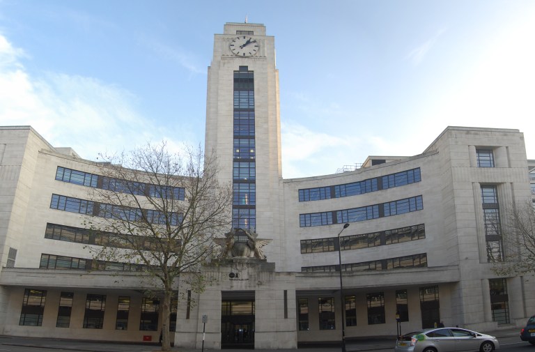 The National Audit Office building, previously the Empire Terminal, London. Panorama (it's a big building and hard to capture in a single shot from across the road). By Daniel Wright [CC BY-NC-ND 2.0] via this flickr page