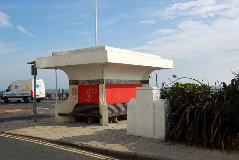 Ventilation shaft for Carlisle Parade car park, September 2013. By Daniel Wright [CC BY-NC-ND 2.0] via this flickr set