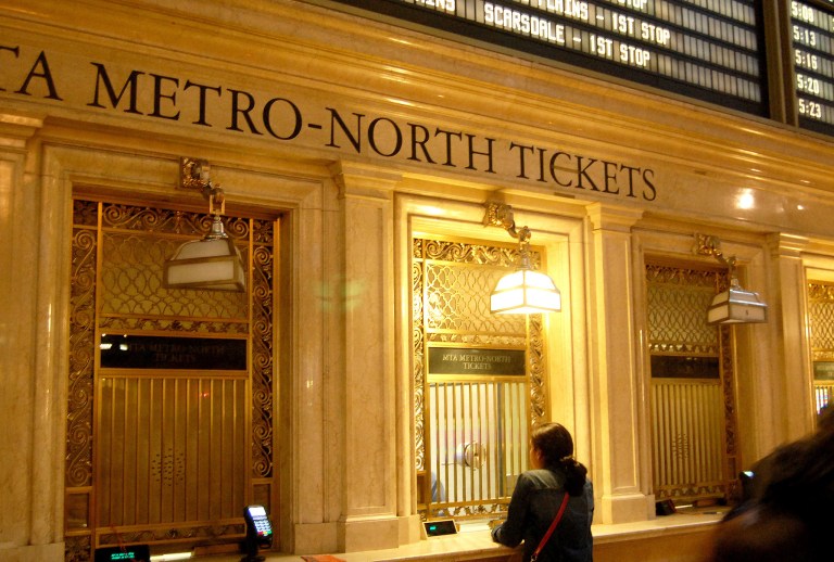 Ticket office windows at Grand Central Terminal. Photo by Daniel Wright [CC BY-NC-ND 2.0] via this flickr set