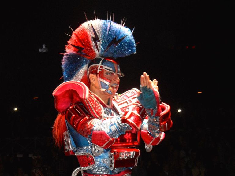 Here's Electra. He's got lightning bolts in his hair, because, you know... Photo by CHR!S (Own work) [GFDL or CC-BY-SA-3.0-2.5-2.0-1.0], via Wikimedia Commons