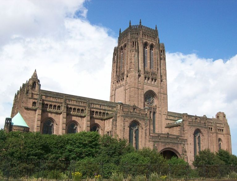 Liverpool Anglican Cathedral in 2013. Photo by By Poliphilo (Own work) [CC0], via Wikimedia Commons