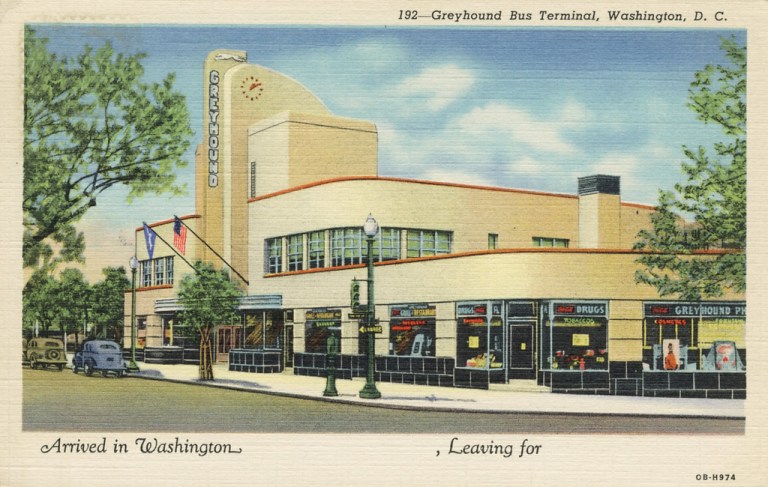Greyhound Terminal, Washington D.C., image by streetsofwashington [CC BY 2.0] via this flickr page
