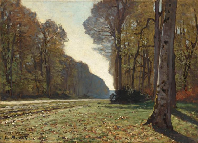 The Pave de Chailly (1865). Claud Monet. In the public domain, via this WikiArt page
