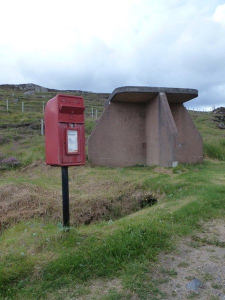 Bus shelter at Kirivick, Lewis. © Copyright Chris Downer and licensed for reuse under this Creative Commons Licence, via this page at geograph.org.uk