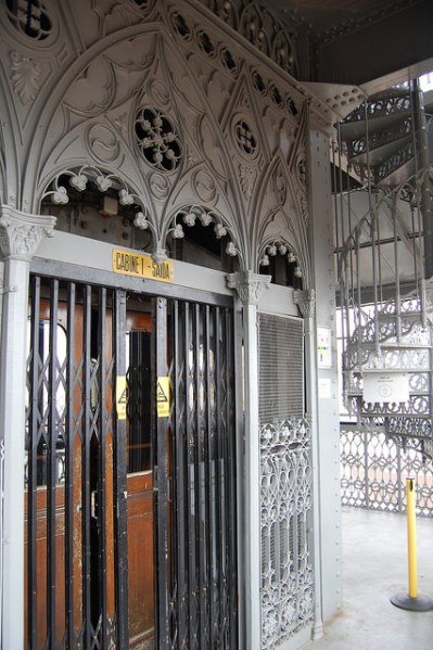 Elevador de Santa Justa, Lisbon. Photo by Daniel Wright [CC BY-NC-ND 2.0] via this flickr album