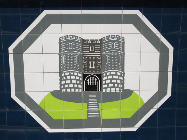 Highbury and Islington mural. © Copyright Mike Quinn and licensed for reuse under this Creative Commons Licence. Via this flickr page