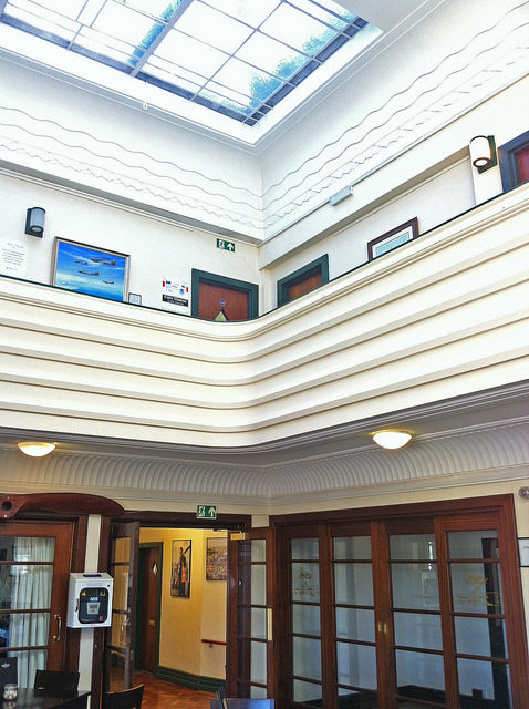 Inside, the terminal building is stuffed full of brilliant details. Photo by Daniel Wright [CC BY-NC-ND 2.0] via this flickr album