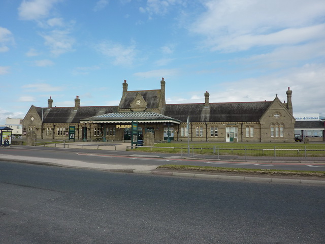 Morecambe Promenade station. © Copyright Alexander P Kapp and licensed for reuse under this Creative Commons Licence