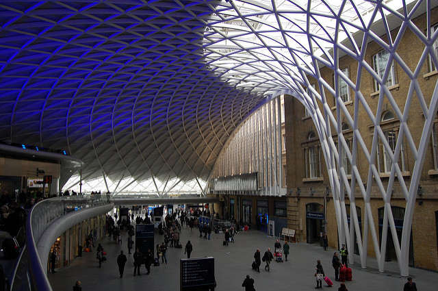 King's Cross Western Concourse - new (well, seven years old) and very, very good. Photo by Daniel Wright [CC BY-NC-ND 2.0] via this flickr album